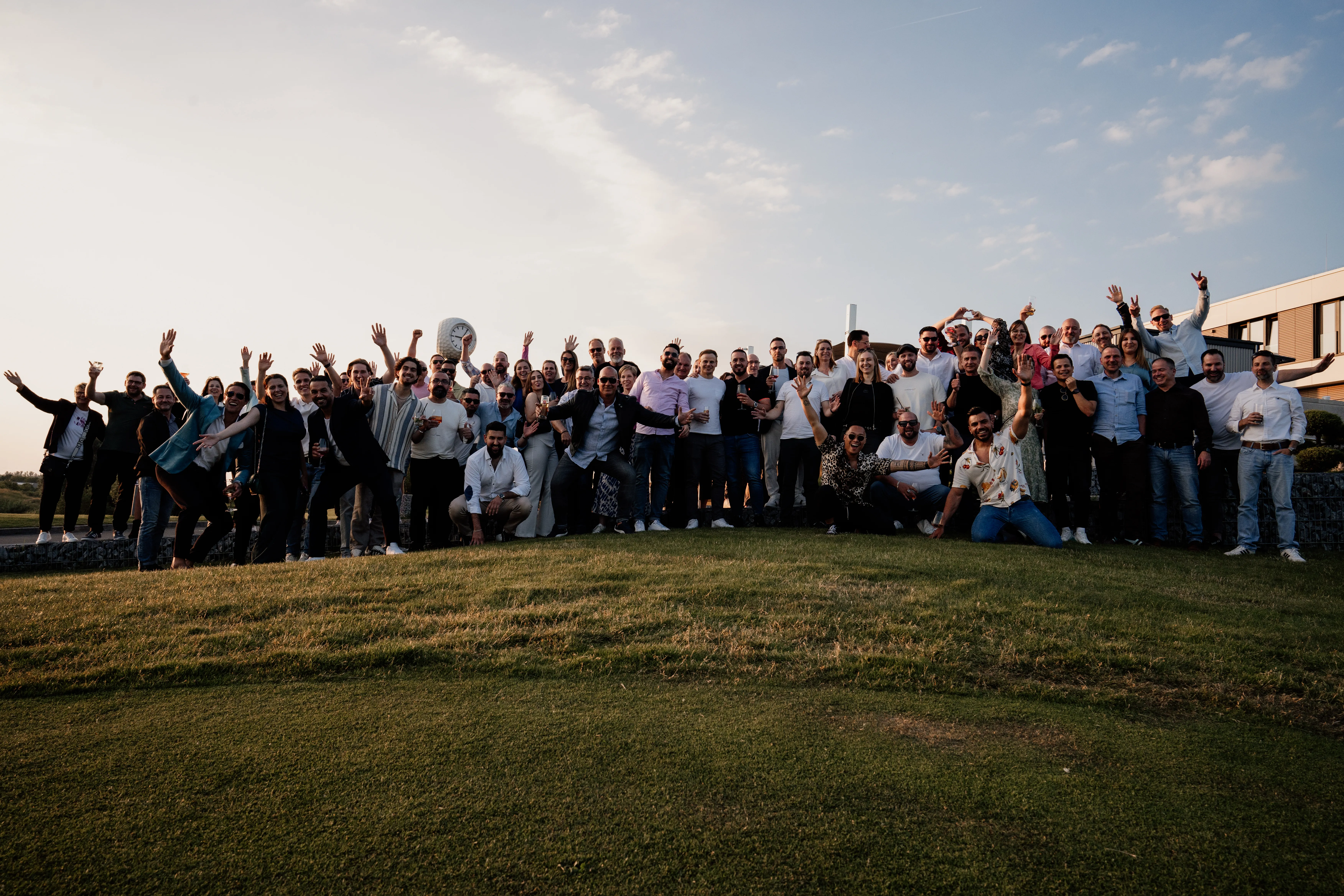 Große Menschen Gruppe Große Menschen Gruppe